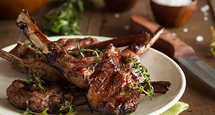 Lamb Chop Plate
